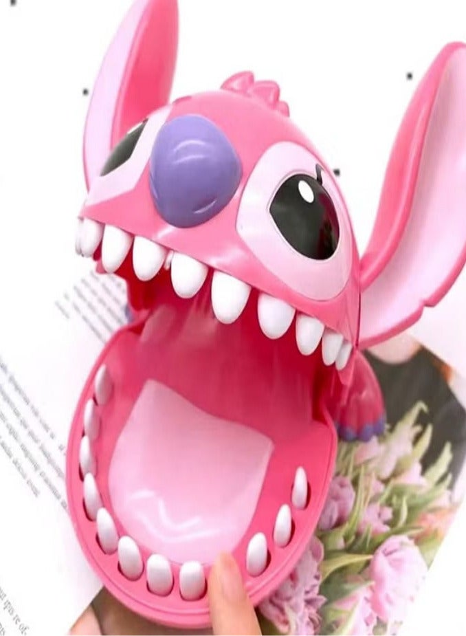 Stitch Teeth Toys Game for Kids, Stitch's Finger Biting , Funny Toys (Pink) - Image 1